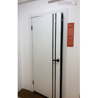 Дверь SV DOORS "Royal 5" "Эмалит белый" ДГ