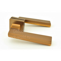 Ручка ARMADILLO на квадратной розетке GROOVE USQ-5-BB-SBB-BB