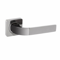 Ручка FERRE на квадратной розетке R06.170 BLACK NIKEL (черный никель глянец) Ручка FERRE на квадратной розетке R06.170 BLACK NIKEL (черный никель глянец)